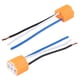 thumbnail image 5 of El Conector de Casquillo de Bombilla Lideró de Cerámica, Adaptador de Enchufe de Faro para H4/9003/HB2, Naranja, 2 UDS., 5 of 7