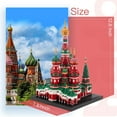 Syrinx Building Block Set Compatible with Lego, Saint Basil's