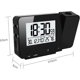 thumbnail image 2 of LED Projection Alarm Clock, Digital Clock with Large LCD Display, Digital Projection Clock with Dual Alarms, Snooze Function, Indoor Thermometer, 2 of 4