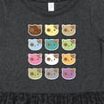 thumbnail image 4 of Inktastic Funny Cat Lover Kitty Kitten Girls Toddler Dress, 4 of 5