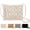 White, variant on Crossbody Bag Purse For Women Bohemian Shoulder Bag Woven Crochet Purse For Summer Beach Travel Clutch Handbag