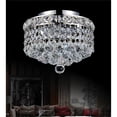 thumbnail image 2 of CWI Lighting 2 Light Flush Mount with Chrome finish, 2 of 3