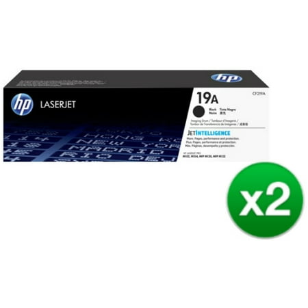 Imaging Drum Phaser - HP 19A Original Laserjet Imaging Drum (CF219A)(2-Pack)