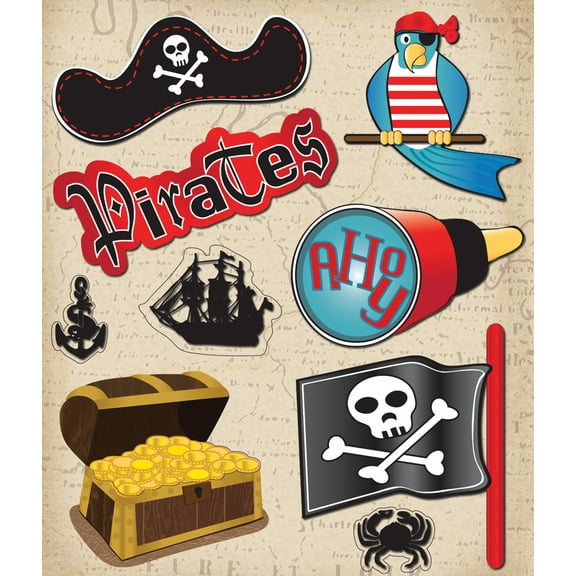 Sticker Medley-Pirates