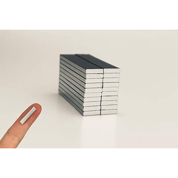 Magnetize-It! F20x4x1mm - Neodymium Rectangle (20 Pack) Magnets