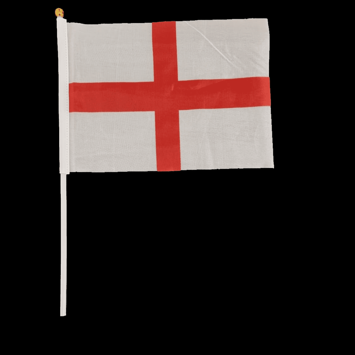 KIDS ENGLAND HAND FLAG PATRIOTIC EURO FOOTBALL SUPPORT ST GEORGE CHARGER 