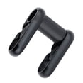 thumbnail image 2 of Eigraketly SP8 bicicleta doble vástago 25,4mm manillar aleación de aluminio elevador moderno elaborado reemplazo bicicleta mango hueco negro Ciclismo Negro Eigraketly OD023856-01, 2 of 6