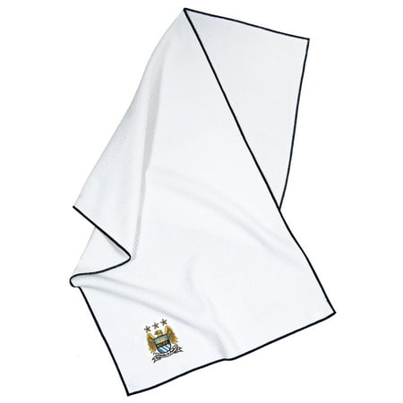 Team Effort Premier League Soccer Manchester City Golf Embroidered MicroFiber Towel
