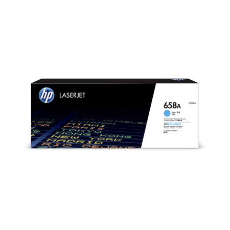 UPC: 0192545710954 | HP 658A (W2001A) Toner Cartridge  Cyan