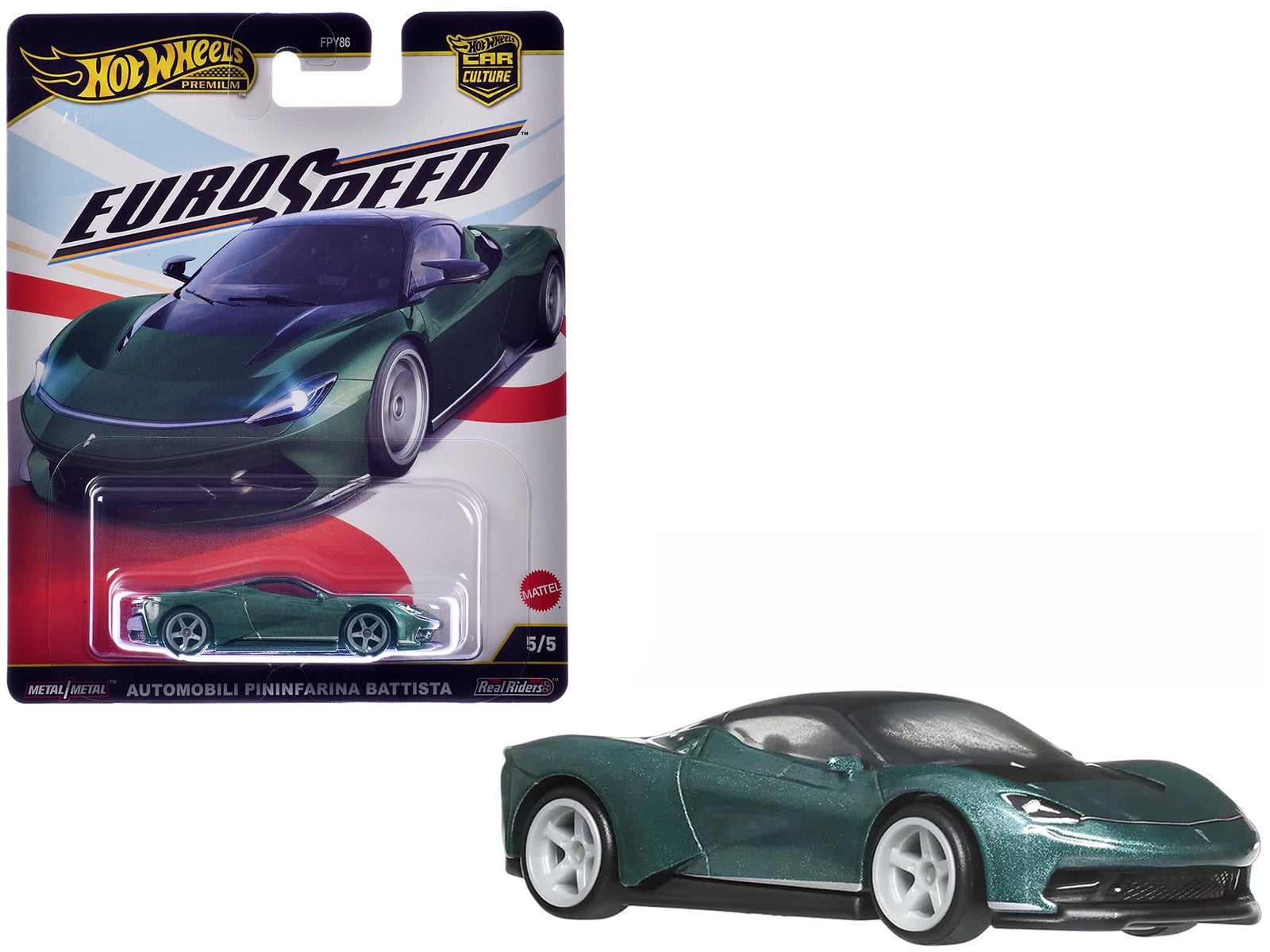 Hot Wheels, Diecast Model Car, Ferrari LaFerrari Red with Black