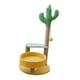 thumbnail image 5 of Árbol para rascar gatos,Columna de pilar de árbol para rascar gatos,Gatos Gatitos Scratcher Scratching Tree,Árbol trepador Sisal Pole Scratch Post Juguetes,Múltiples capas con bola colgante, 5 of 6