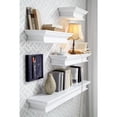thumbnail image 4 of 32" Classic White Floating Wall Shelf, 4 of 9