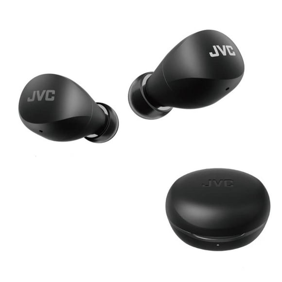 Auriculares Inalámbricos JVC Gumy Mini HAA6TB Batería Larga hasta 23 horas Resistencia al Agua IPX4 Negro