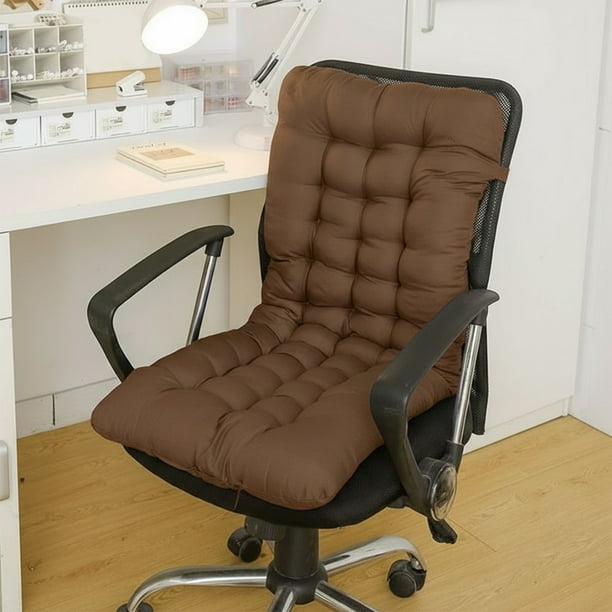 Cojín de silla con respaldo para soporte lumbar | Almohadilla de espuma engrosada | Almohada de suelo All Seasons Comfort | Cubierta de pana | 1pc | 70x35cm | Gris, azul, verde, amarillo