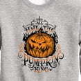 thumbnail image 3 of The Nightmare Before Christmas - All Hail Pumpkin King - Youth Crewneck Fleece Sweatshirt, 3 of 5