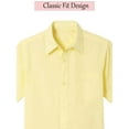 thumbnail image 2 of Boys Short Sleeve Casual Dress School Uniform Shirts (Big Boys, Little Boys), 2 of 7