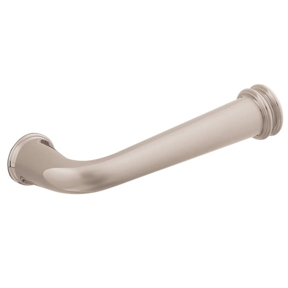Baldwin 5116055RMR Right Hand Estate Lever Minus Rosettes, Lifetime Polished Nickel