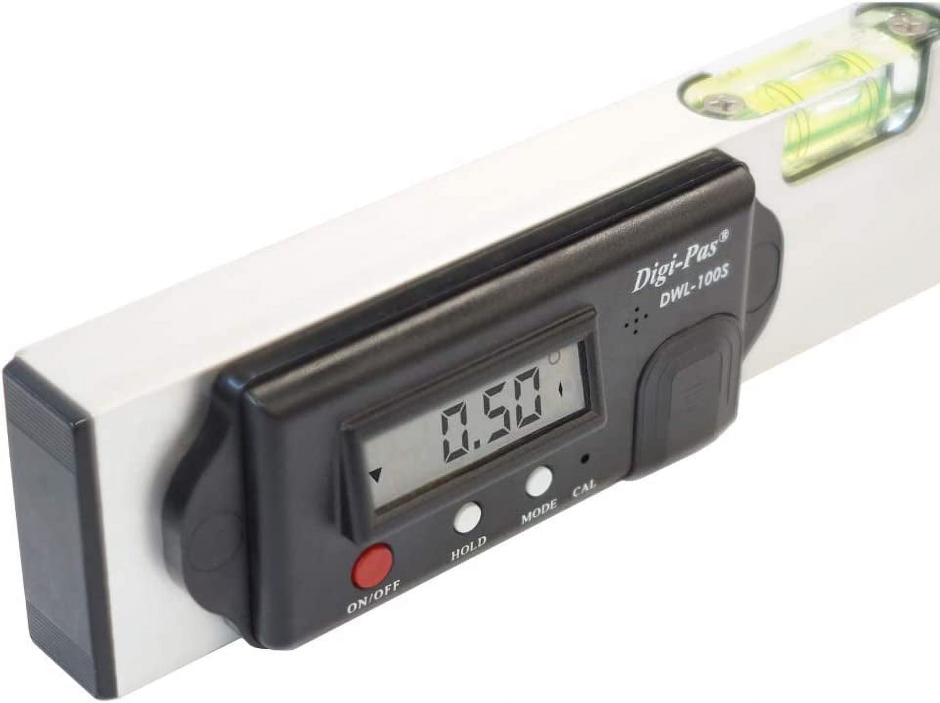 Digi-Pas Mini Digital Level MODULE - DWL-100S 0.1 degree, Angle Gauge with 2 screw holes