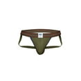 thumbnail image 1 of Bike Men's Mesh Jockstrap Olive Medium, 1 of 5