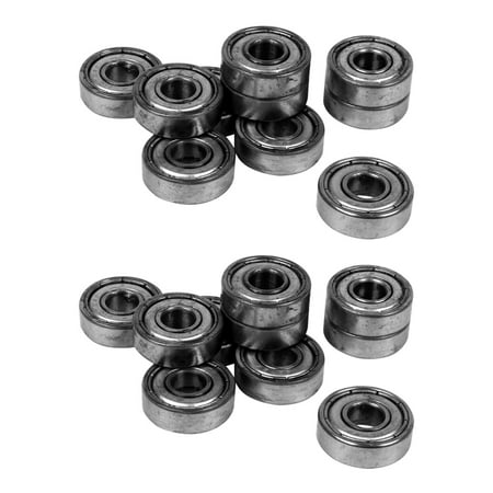 

20pcs Miniature Rubber Sealed Metal Shielded Metric Ball Model: 607ZZ 7 X 19 X 6MM