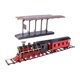 thumbnail image 4 of Puzzle Tracks Model 3D madera rompecabezas tren estación ferrocarril juguete educativo kit montaje manualidad adecuado para regalo cumpleaños decoración hogar 54cmx6.5cmx10.7cm, 4 of 9