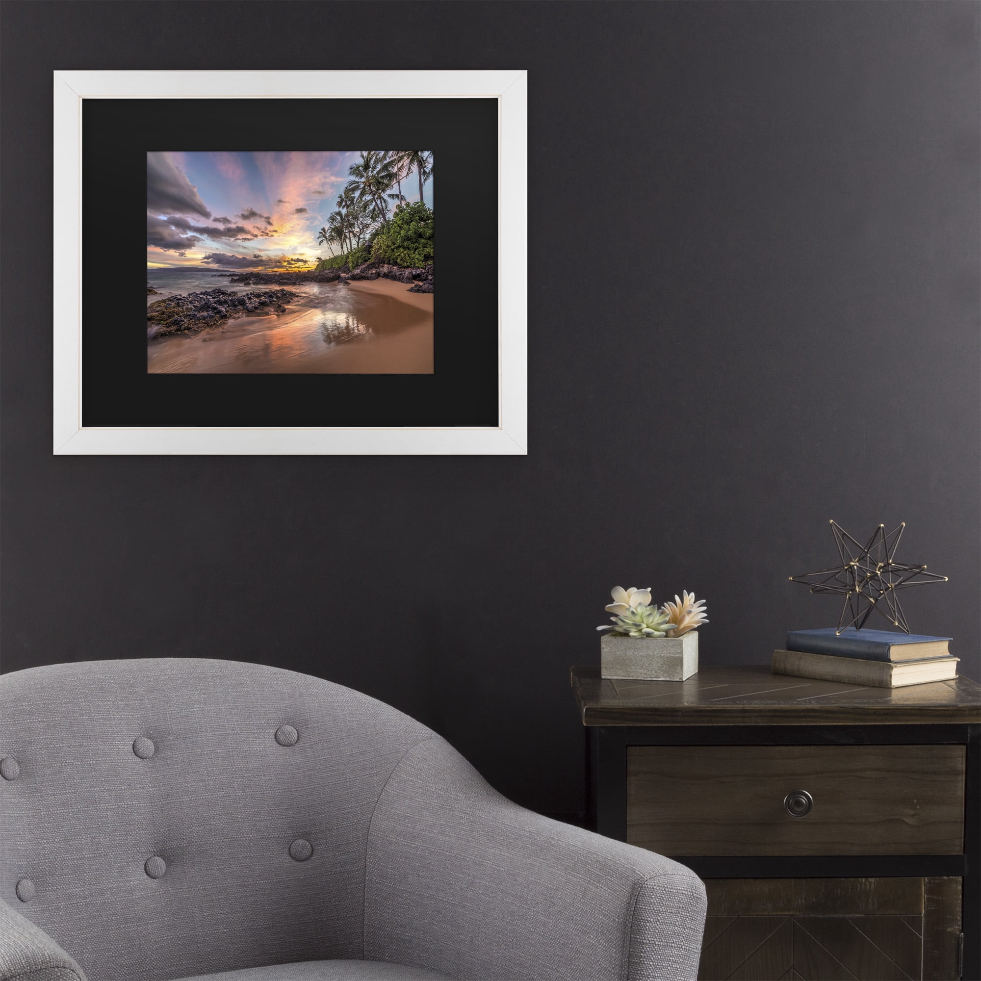 Trademark Fine Art 'Hawaiian Sunset Wonder' Canvas Art by Pierre Leclerc