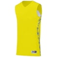 thumbnail image 1 of JERSEY REVERSIBLE HOOK SHOT 3XL POWER YELLOW/POWER YELLOW DIGI Augusta 1161, 1 of 1