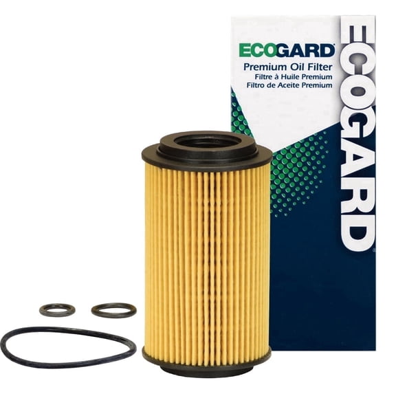 ECOGARD X10382 Cartridge Engine Oil Filter for Conventional Oil - Premium Replacement | Fits 2014-2022 Mercedes-Benz Sprinter 2500, Sprinter 3500 2.1L; 2014-2023 Sprinter 2.1L