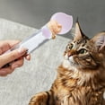 thumbnail image 5 of Apmemiss Christmas Clearance! Wet Treat Dispenser Cats Food Spoon Cats Feeder Washable Treat Crimp Spoon for Cats with Hanging Hole Multifunctional Pet Spoon Feeder Feeding Strips, 5 of 5