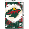 thumbnail image 3 of NHL Minnesota Wild - Maximalist Logo 23 Wall Poster, 22.375" x 34", 3 of 5