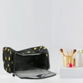 thumbnail image 6 of Unique Bargains Floral Makeup Bag Zipper Flower Cosmetic Pouch Black, 6 of 7