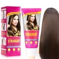 thumbnail image 4 of Protein Hair Straightening - New Protein Correcting Hair Straightener, Silk & GLōss, Instant Straight Hair, Curly Hair Care, 3 fl oz, Smooth & Moisturize, Men & Women Winter Wedding, Christmas,Seaso, 4 of 9