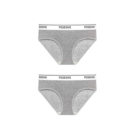 

POSESHE Women s Hipster Underwear Micro Modal Bikini-Cut Panties S-5XL 2-Pack