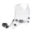 thumbnail image 2 of Deflector de viento para faros delanteros de motocicleta, protector de viento para pantallas DS, compatible con HARLEY 48 883 1200, transparente, 2 of 4