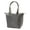 Gray, variant on Nylon Medium Shopping Tote w/ Leather Like Handles - Gray - BG-NL2017GY