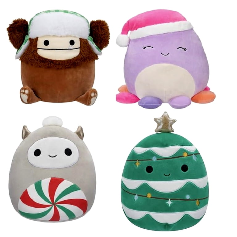 Kellytoy Squishmallows Original Christmas Squad - Benny, Nissa