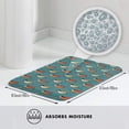 thumbnail image 6 of Bathroom Rugs Non Slip Washable - Cute Cartoon Parrot Multi Color Kitchen Mats for Floor, Area Rugs for Entryway Rugs Indoor, Laundry Bathroom Room Door Rug with Rubber Backing 20x31.5in, 6 of 8