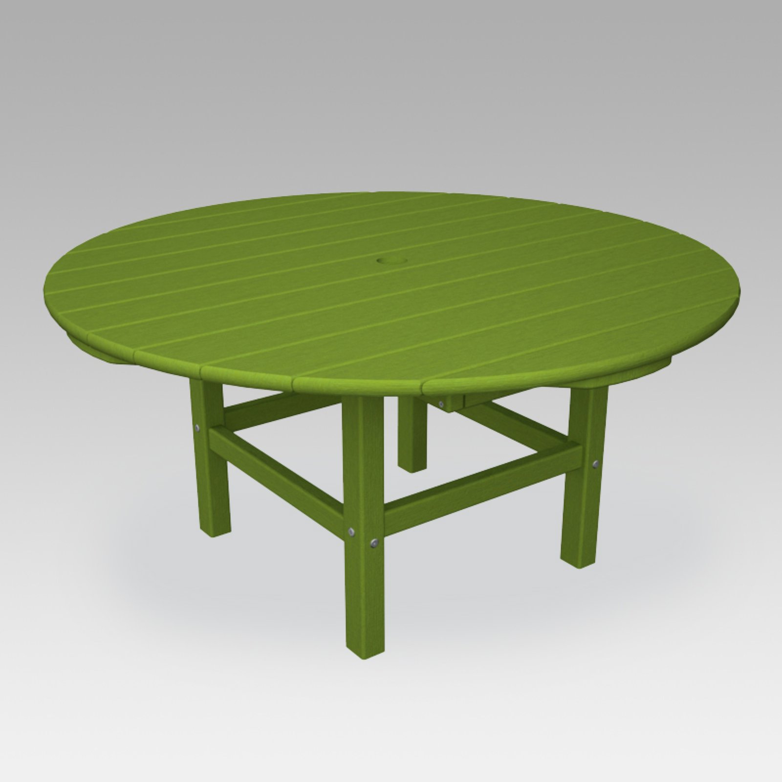 POLYWOOD® Classic Recycled Plastic Conversation Table - 38 in. Vibrant Colors - image 2 of 2