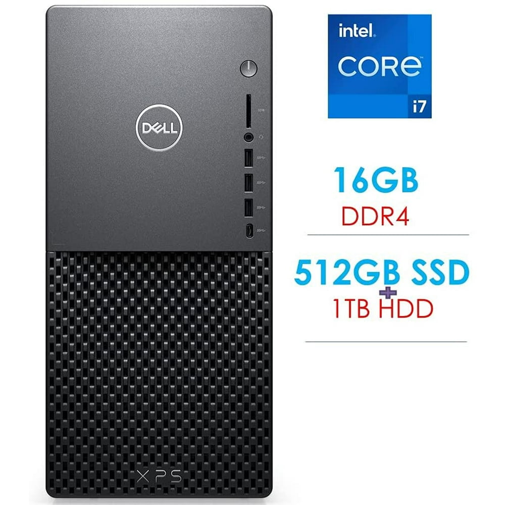 Dell XPS 8940 Tower Desktop PC, Octacore 10th Gen Intel i710700 2