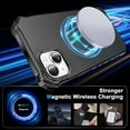 thumbnail image 5 of ELEHOLD Case for iPhone 14 Plus, Shockproof Magnetic Matte Case with Wireless Charging Support,Black, 5 of 6