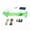 Fruit green, variant on Paracord Bracelets Maker Stainless Steel Braiding Tool