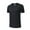 Black, variant on Gyexs Mens Quick Drying Swim Shirt Short Sleeve T Shirts UPF 50 Athletic Running Gym Workout Tee Tops Navy, Size XXXL