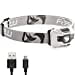 thumbnail image 3 of Foxelli Lampe Frontale LED Rechargeable – Lampe Frontale Ultralégère Rechargeable USB pour Adultes et Enfants, Lampe de Tête Étanche avec Lumière Rouge pour Course, Camping, Randonnée et Extérieur, 3 of 10