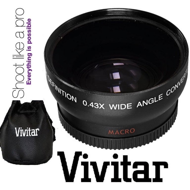 HD WIDE ANGLE & TELEPHOTO LENS SET for FUJIFILM FINEPIX