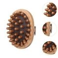 thumbnail image 6 of EHJRE Wooden Massage Body Brush Wood Handheld Massager Tool Multi Functional Body Brush Body Massager Brush Tool for Shoulder Waist, 6 of 8
