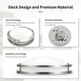 thumbnail image 5 of 12 Inch Double Ring LED Flush Mount Ceiling Fixture with 5CCT Seletable, 5 of 8