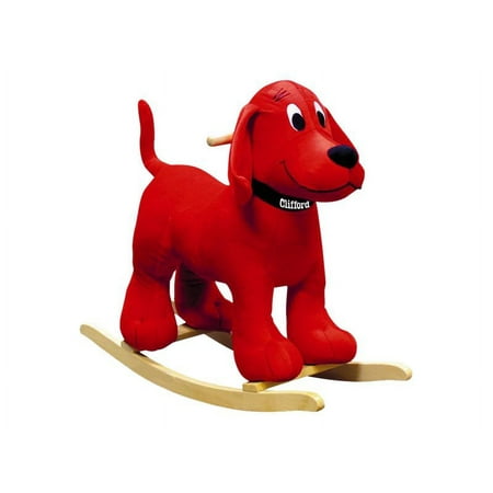 Charm Company - Plush rocker Clifford - 27.5 in - red