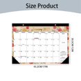 thumbnail image 3 of WMGHA 2025 Wall Calendar - 18 Months Cute Calendar from January 2025 to June 2026, Aesthetic Boho Vertical Hanging Lunar Calendar for Home or Office Kitchen, 17"×12", 3 of 9