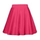 thumbnail image 1 of Faldas de Verano Cortas de la Mujer A-Línea Color Sólido Medio Mini Falda Casual Cintura Elástica, Faldas de Línea a para las Mujeres, 1 of 5