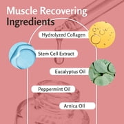 M3 Sore Arnica Muscle Massage Oil for Massage Therapy | Massage Oil with Collagen, Arnica, and Menthol | Full Body Massage Oil by M3